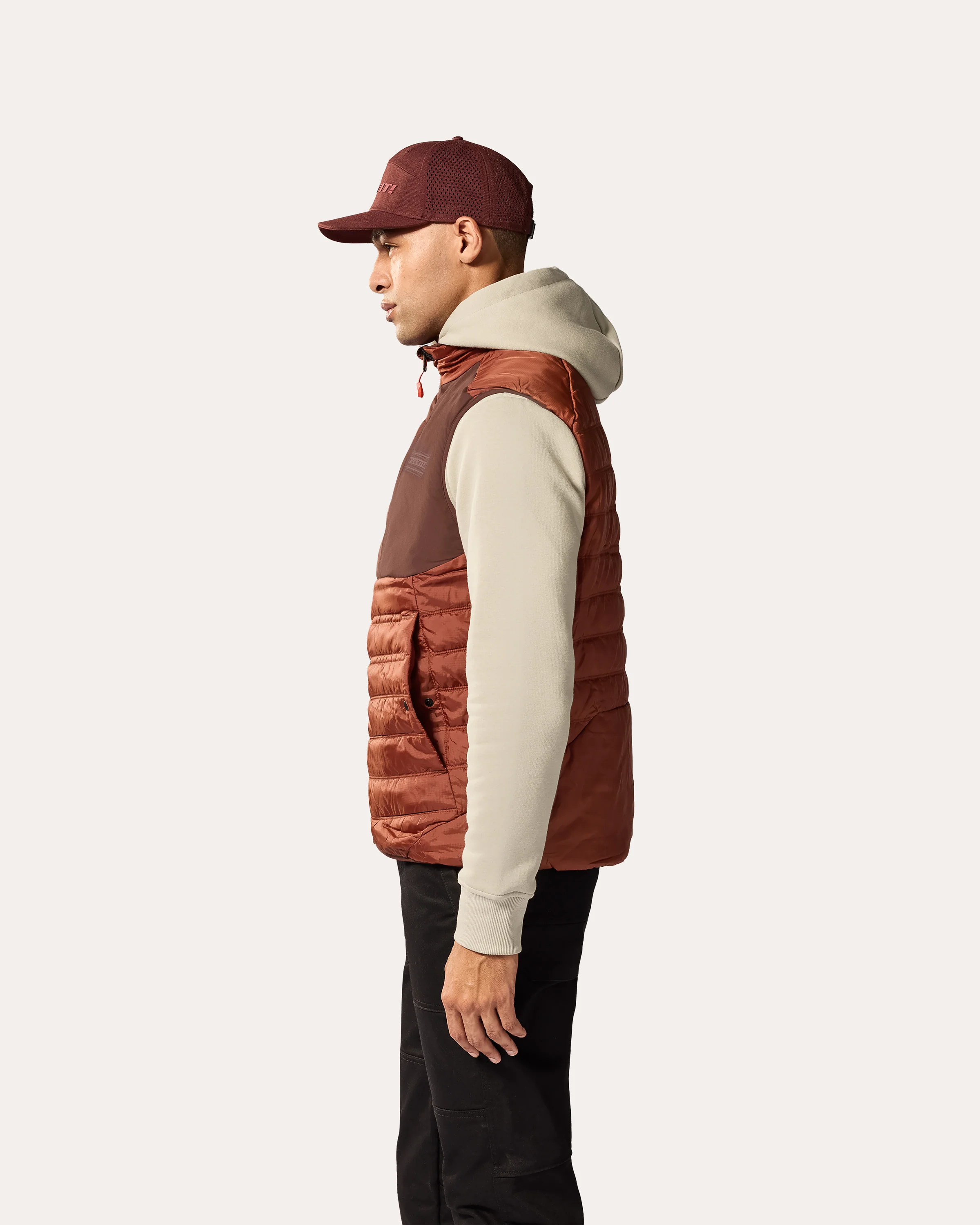 Bodywarmer Finley | Burgundy Red - Image 5