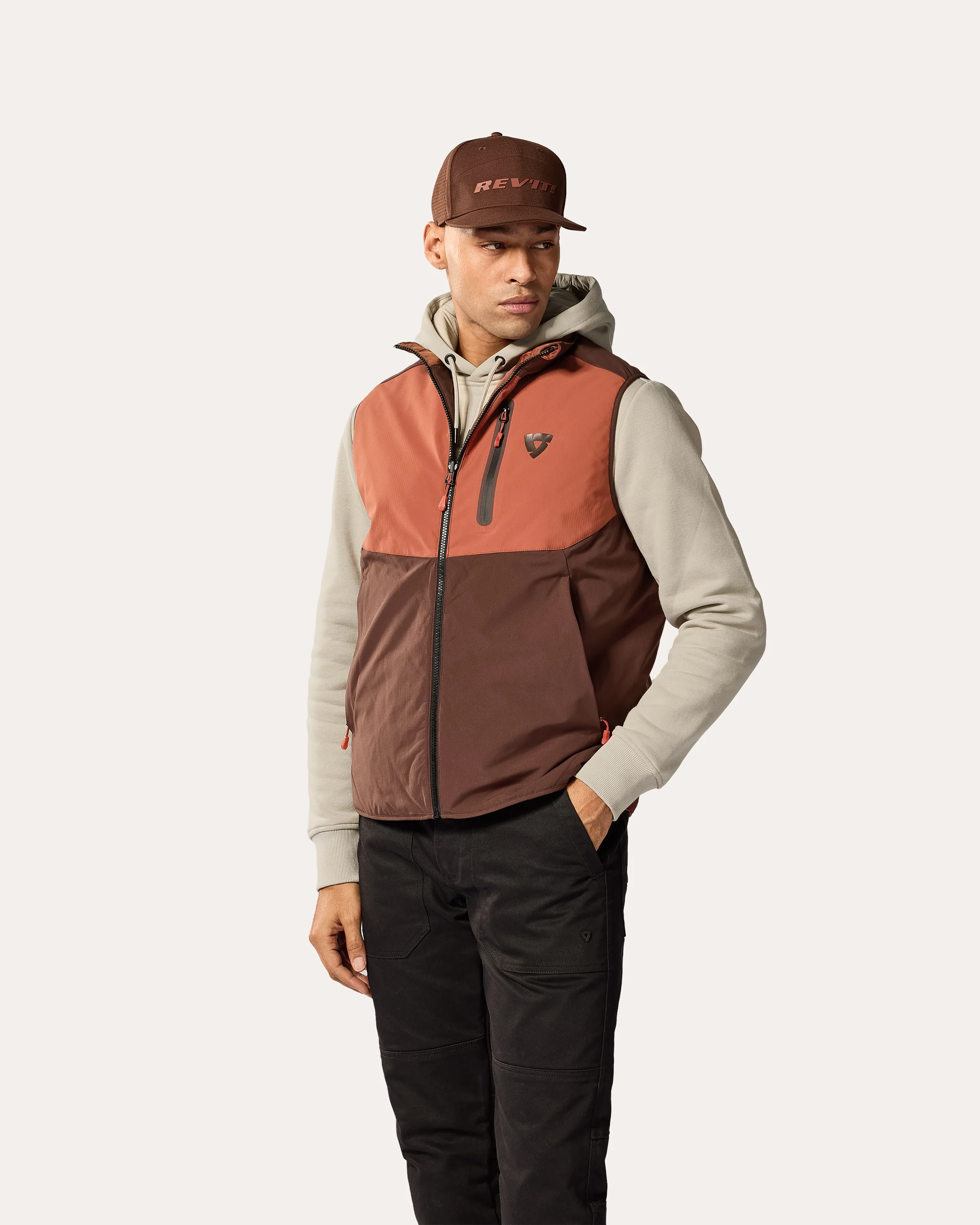 Bodywarmer Finley | Burgundy Red - Image 8