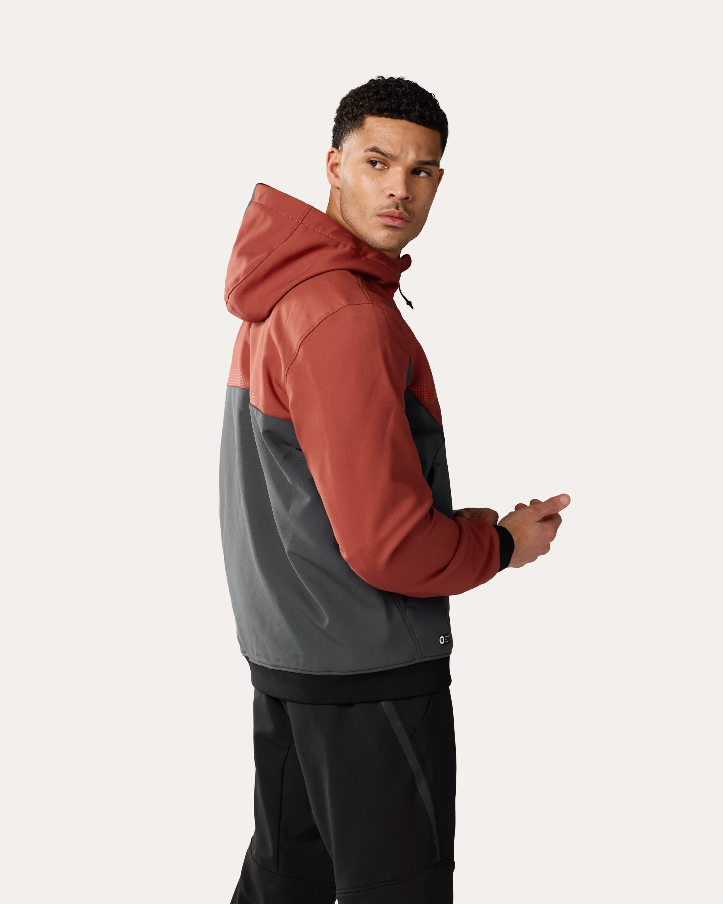 Hoodie Parabolica 2 | Sand-Sand - Image 5