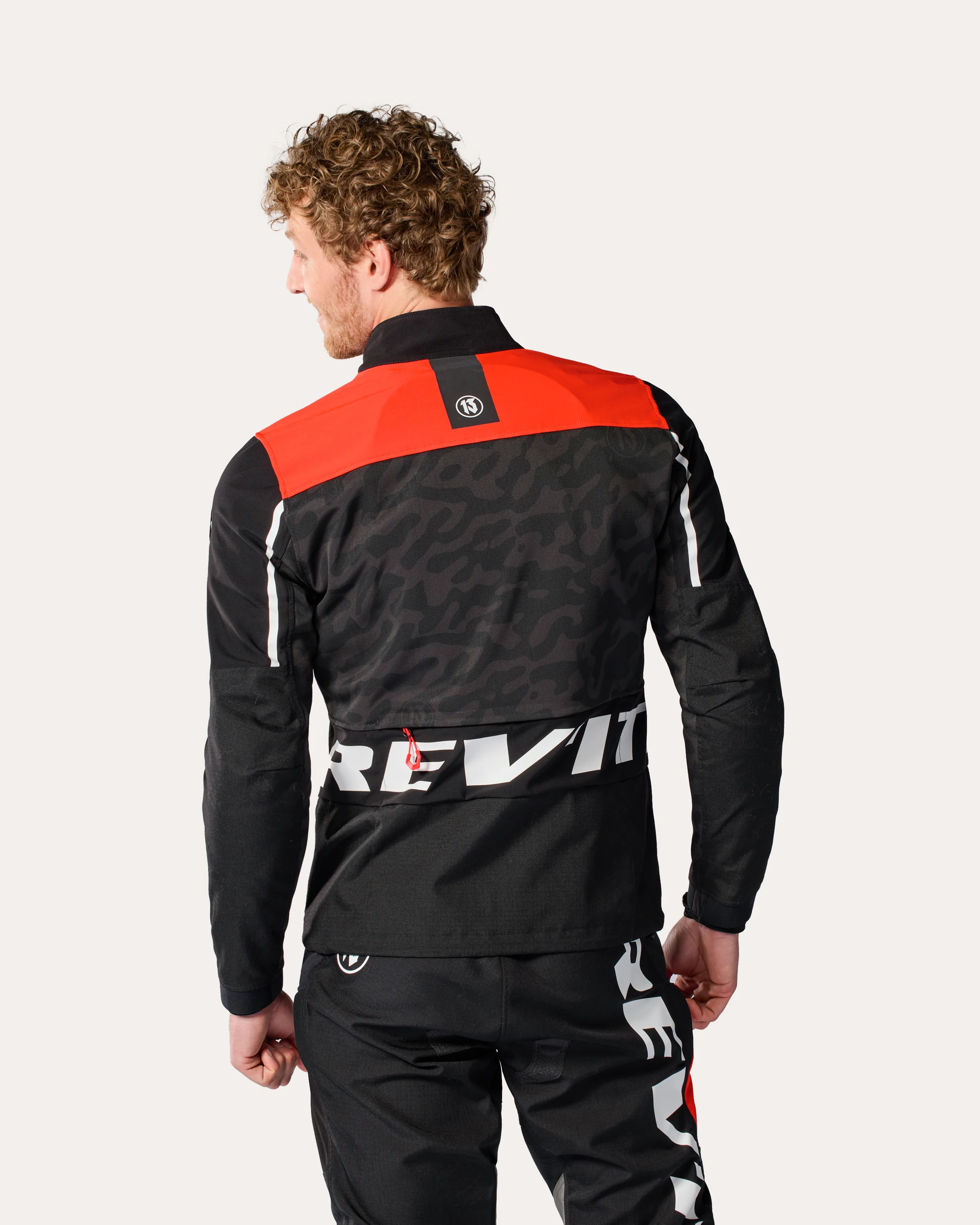 Jacket Africa | Black-Red - Image 4