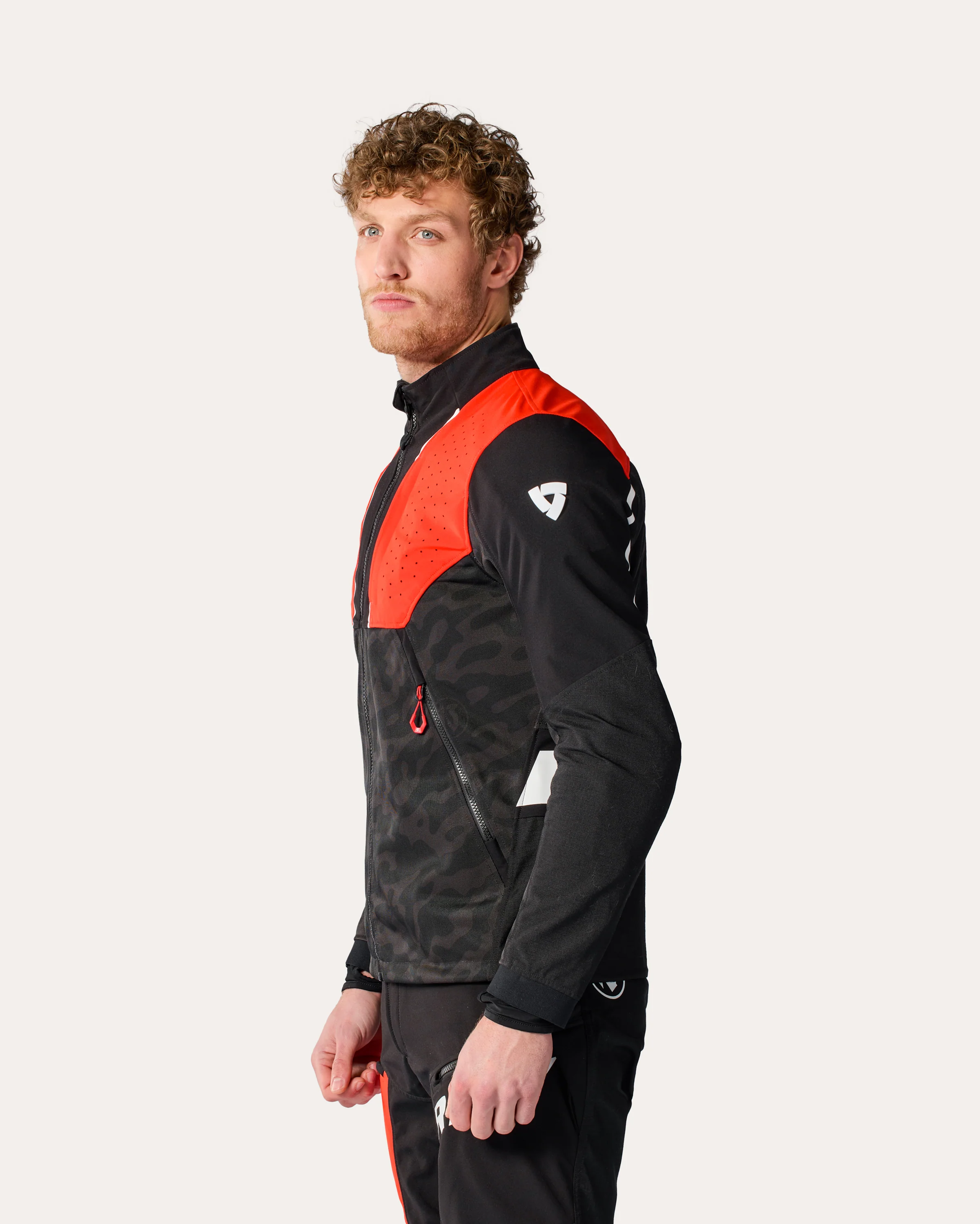 Jacket Africa | Black-Red - Image 5