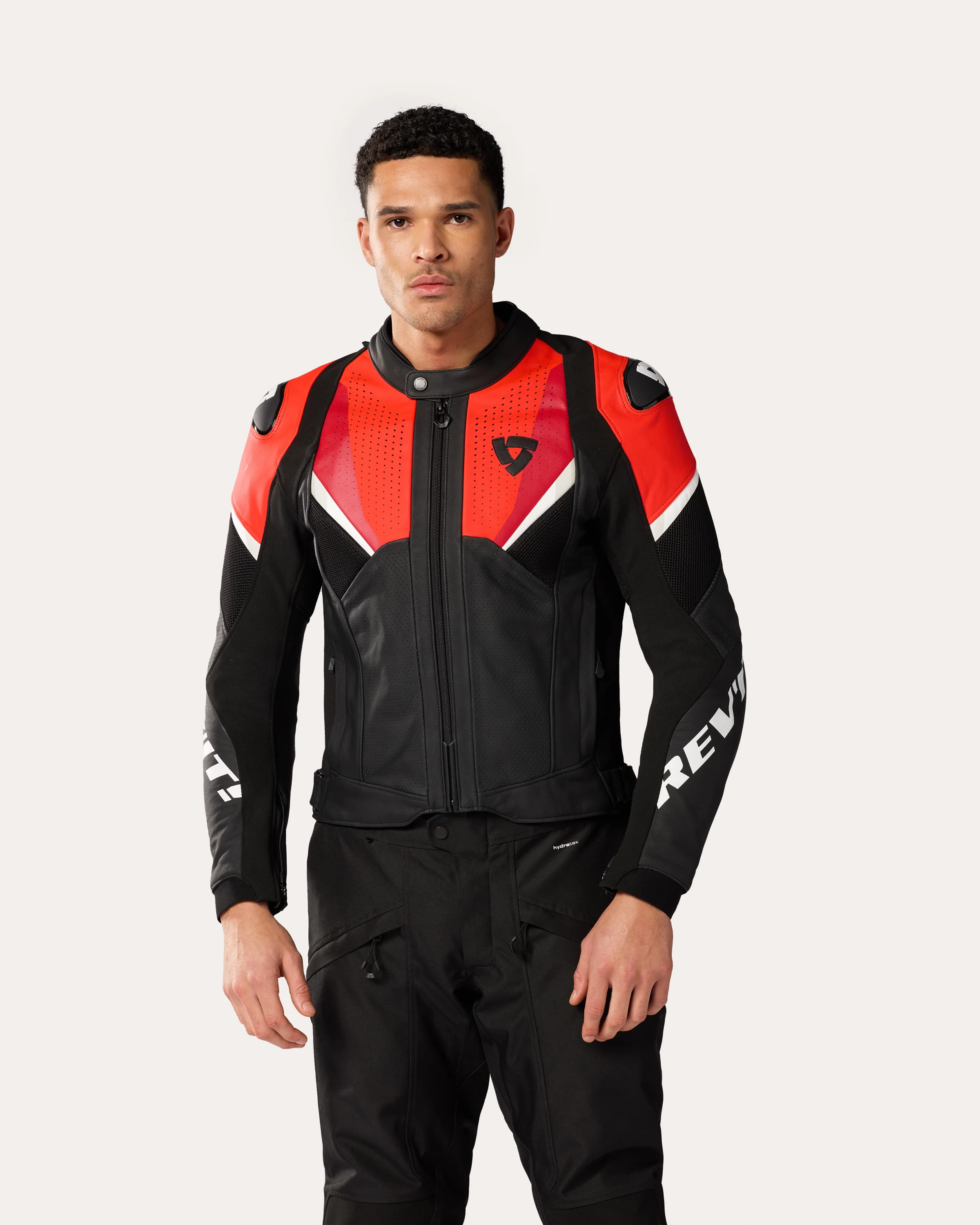 Jacket Automate | Black-Neon Red - Image 3