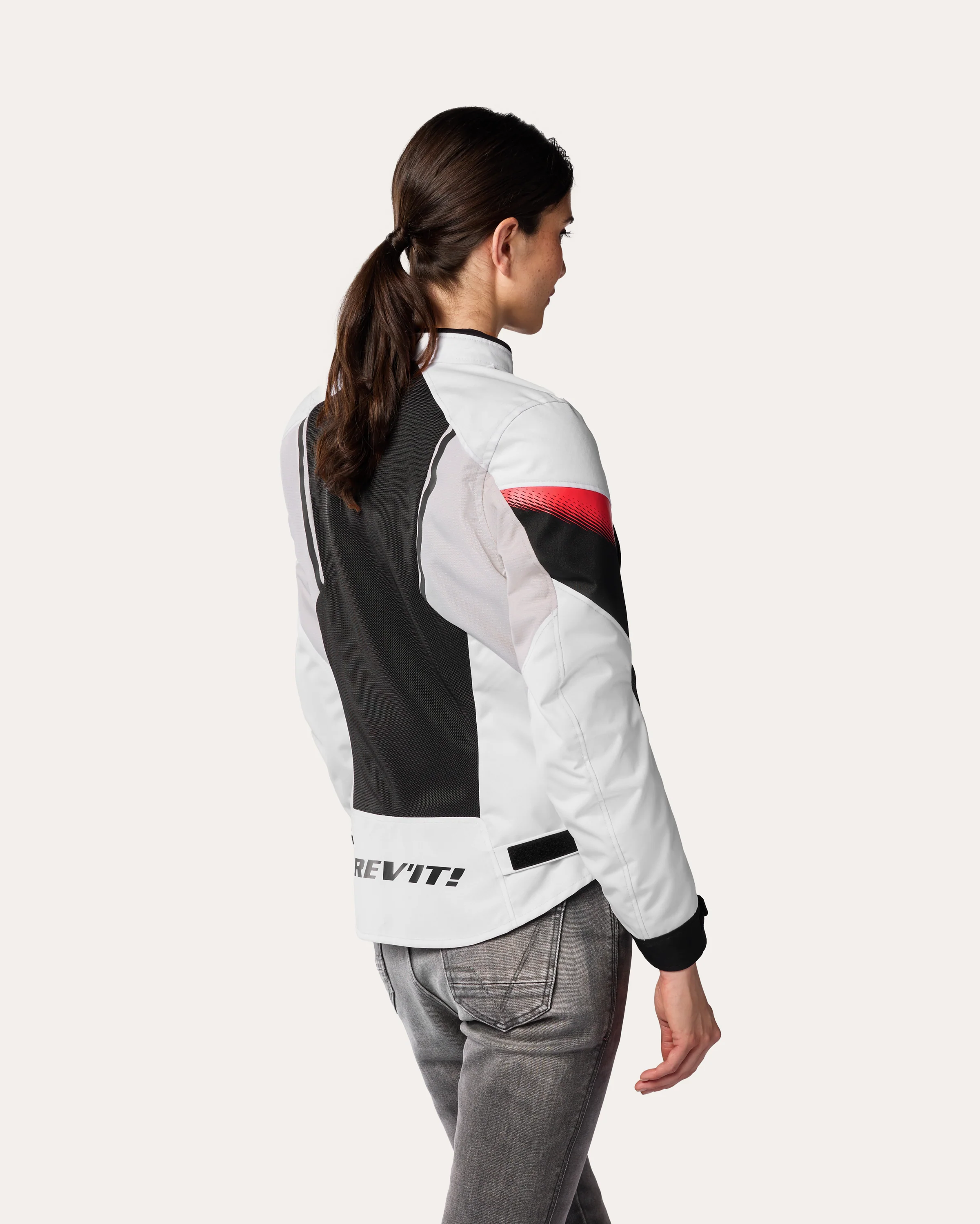 Jacket Control Air H2O Ladies | White-Black - Image 4
