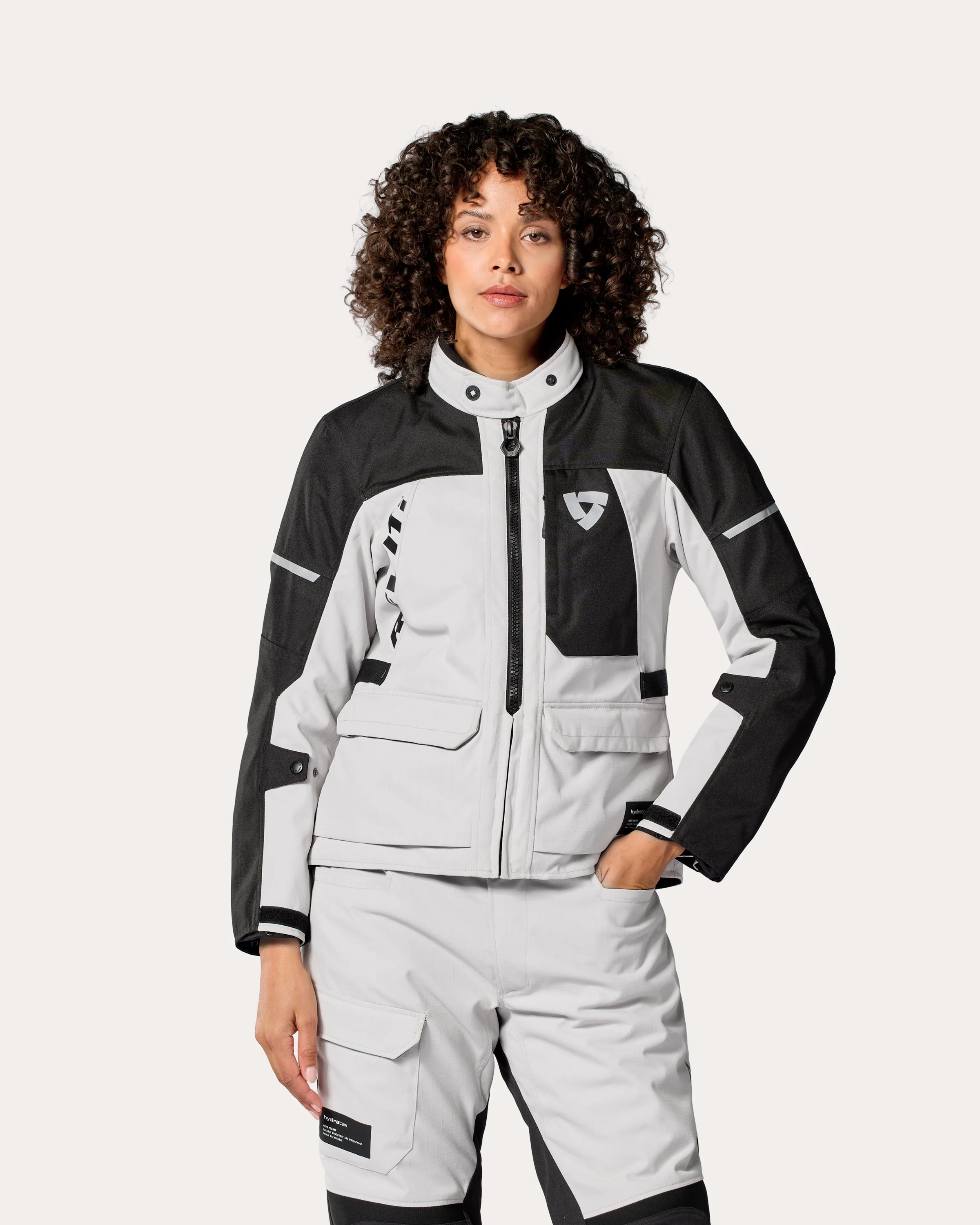 Jacket Convergent H2O Ladies | Silver-Black - Image 3