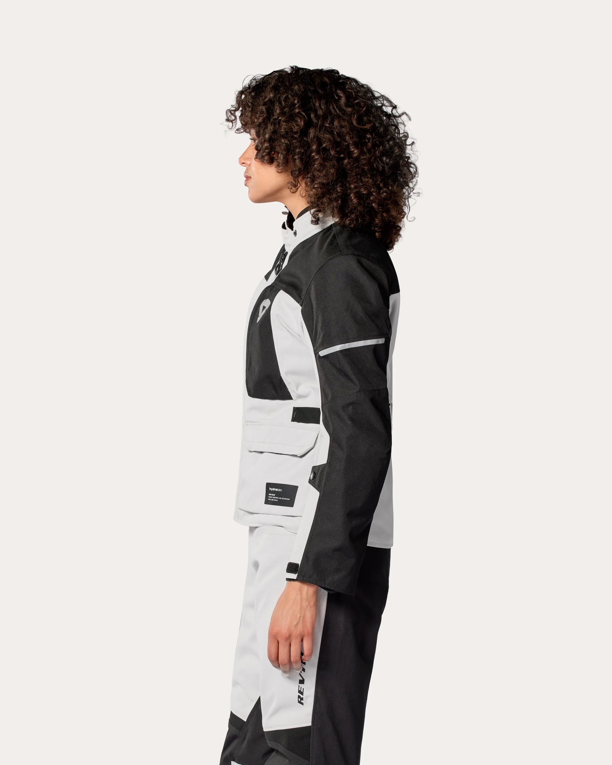 Jacket Convergent H2O Ladies | Silver-Black - Image 5