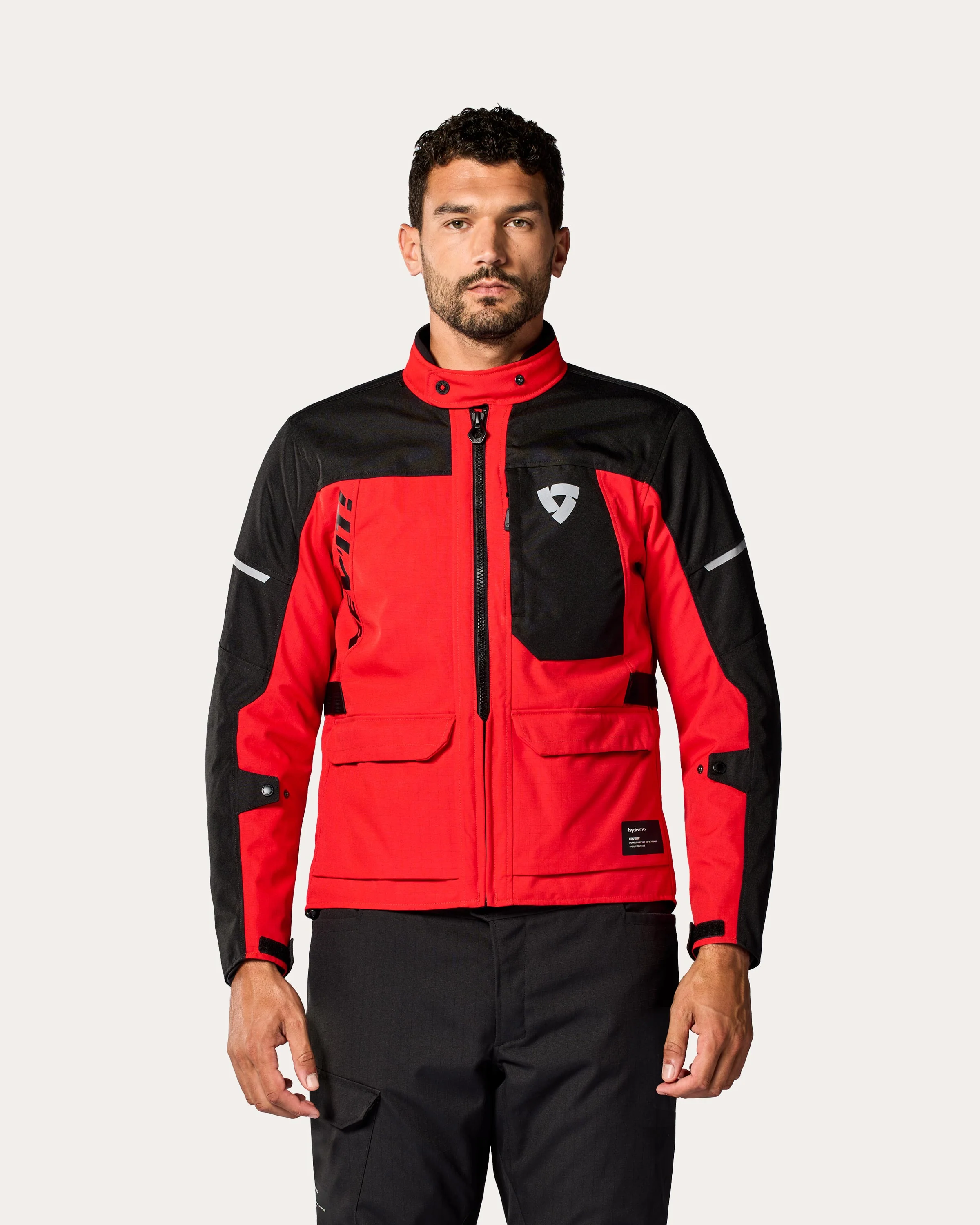 Jacket Convergent H2O | Red-Black - Image 3