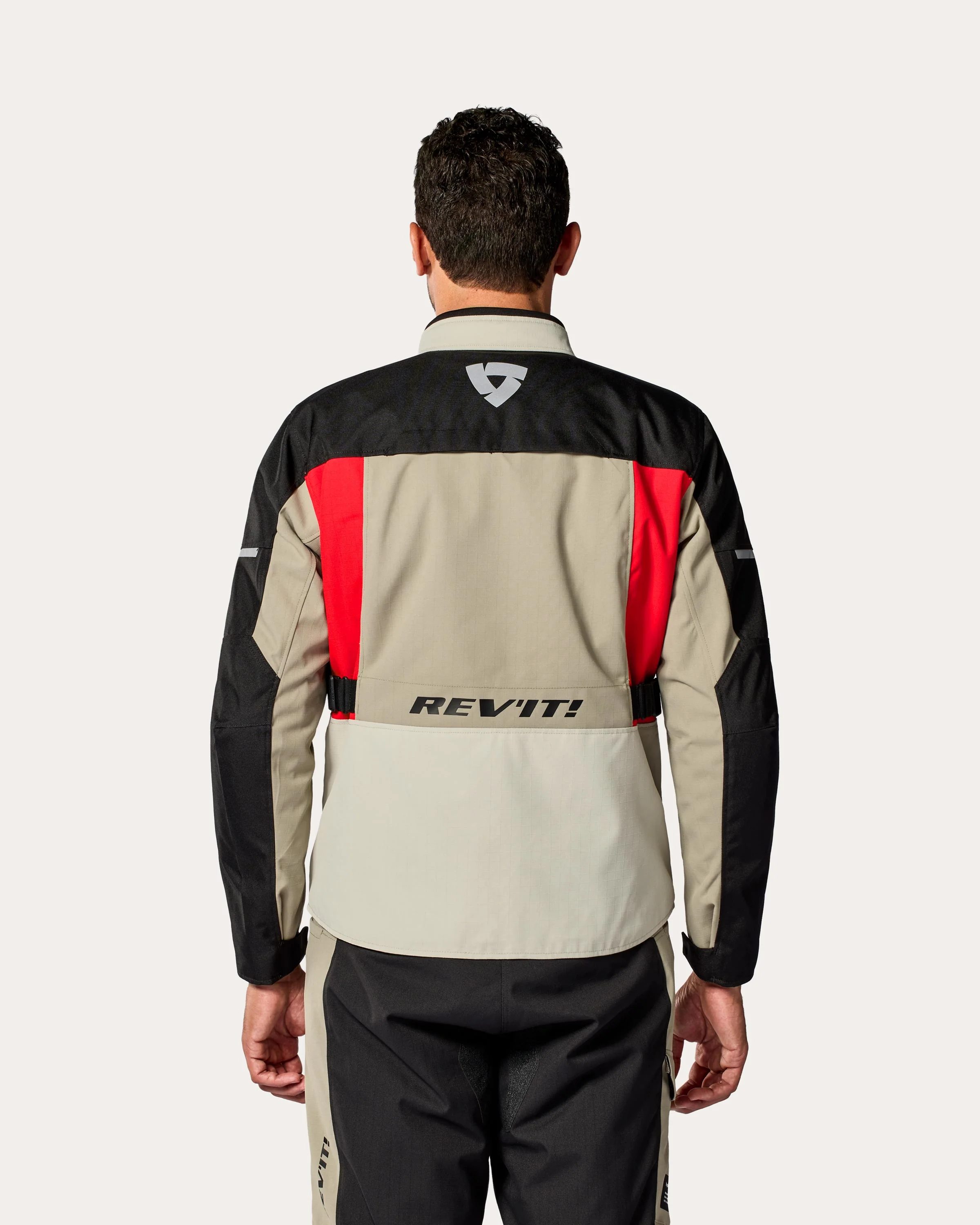 Jacket Convergent H2O | Sand-Red - Image 4