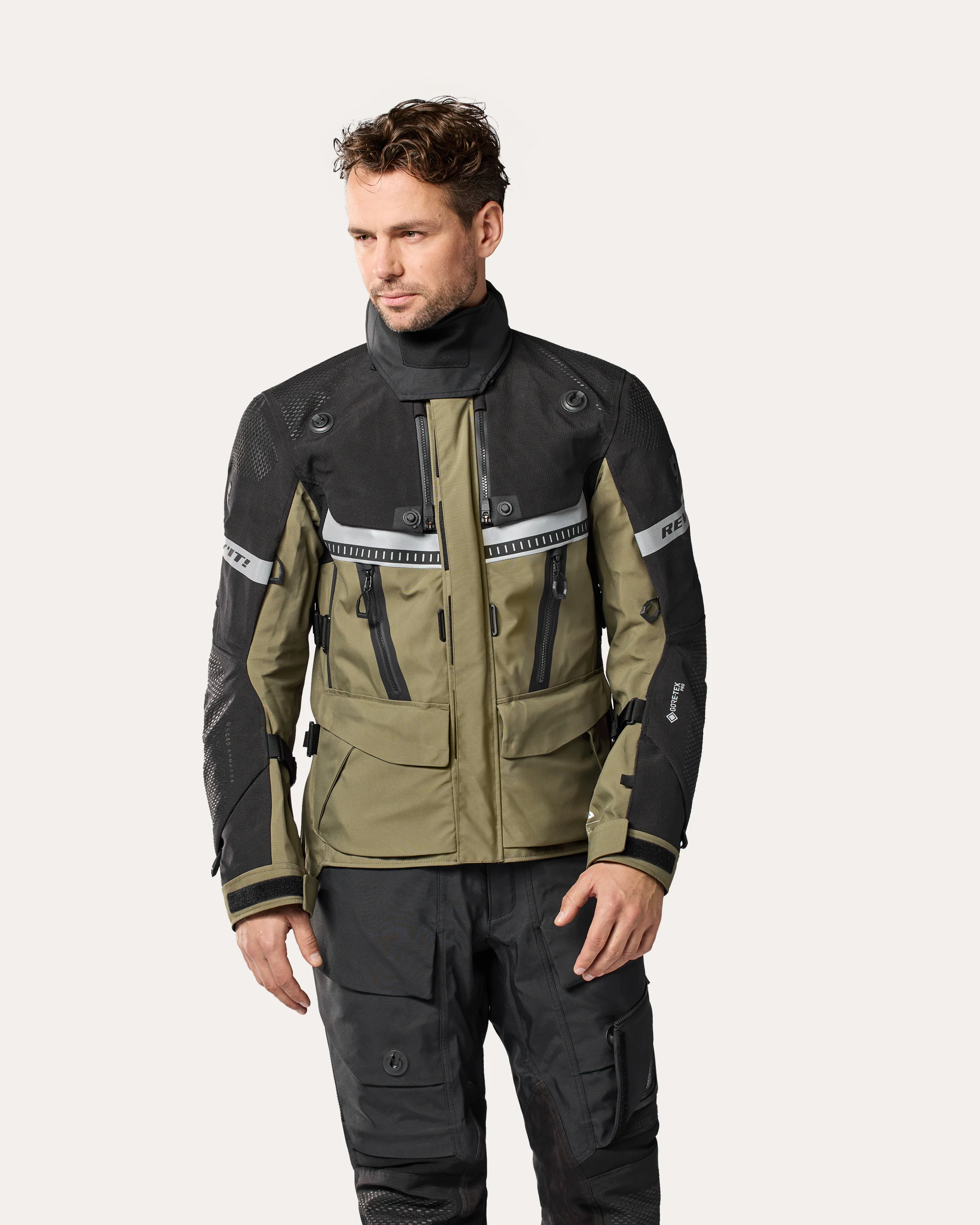 Jacket Dominator 3 GTX | Black-Dark Green - Image 3
