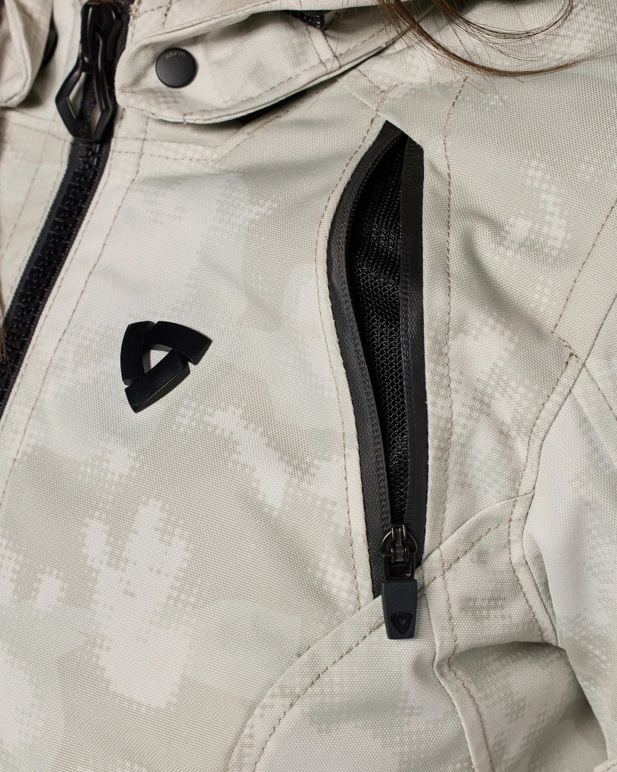 Jacket Flare 3 H2O Ladies | Camo Grey-White - Image 13