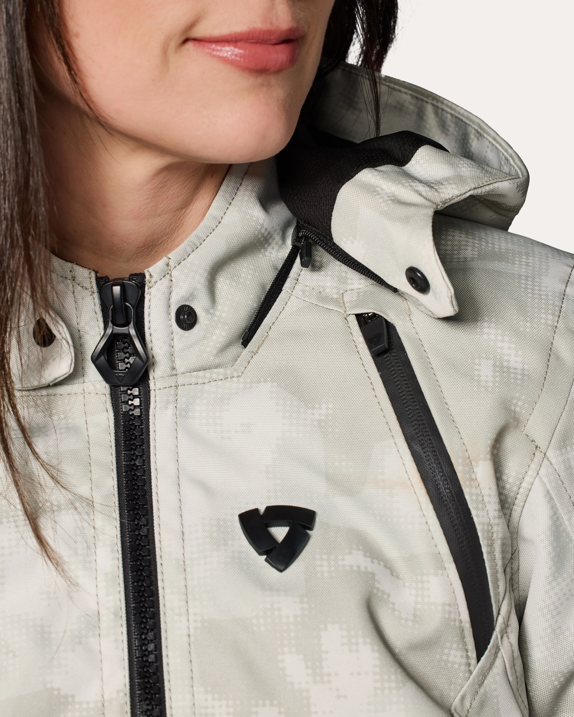 Jacket Flare 3 H2O Ladies | Camo Grey-White - Image 9