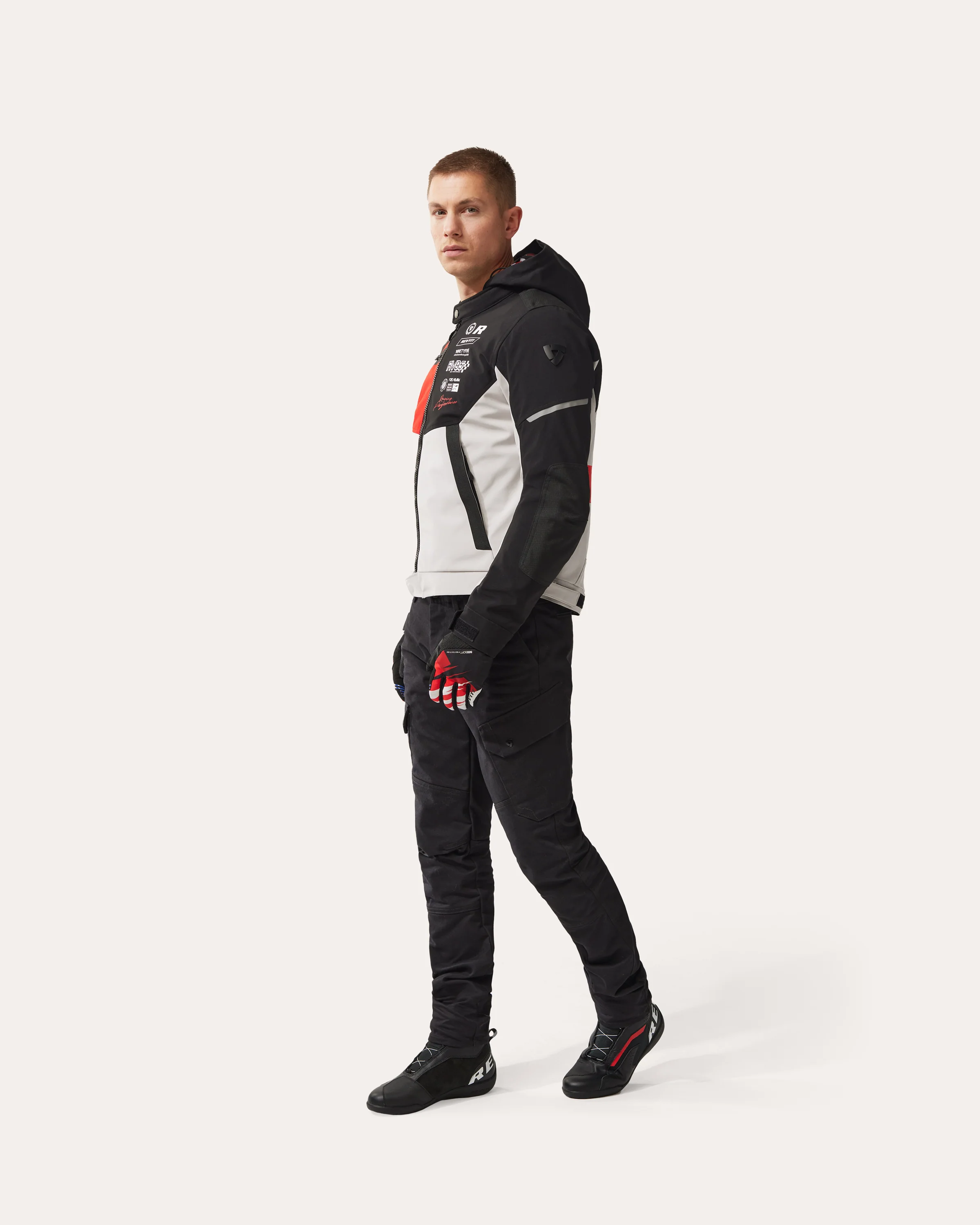 Jacket Haste H2O | Black-Red - Image 4