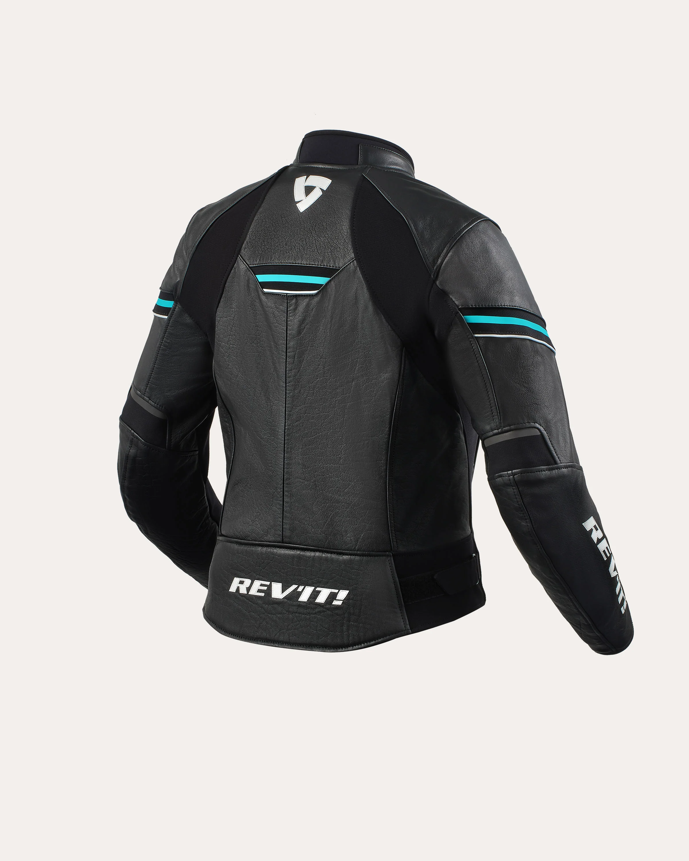 Jacket Median Ladies | Black-Turquoise - Image 2