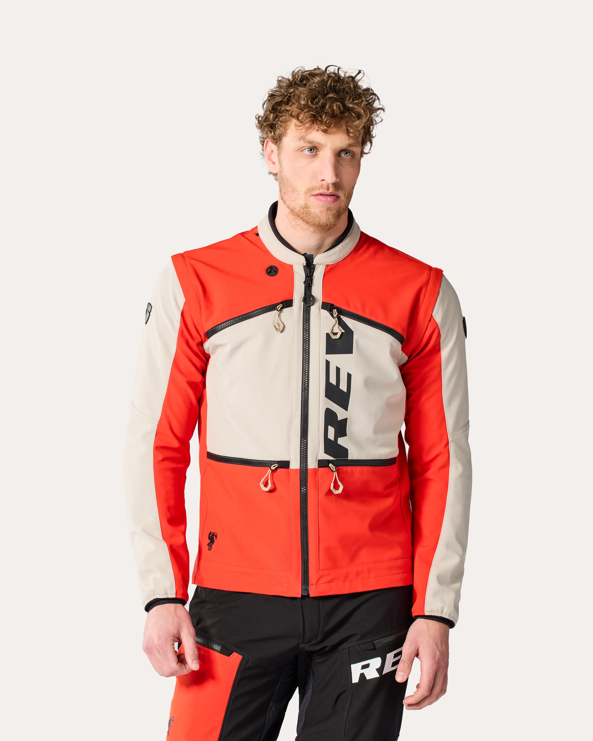 Jacket Morocco | Sand-Red - Image 5
