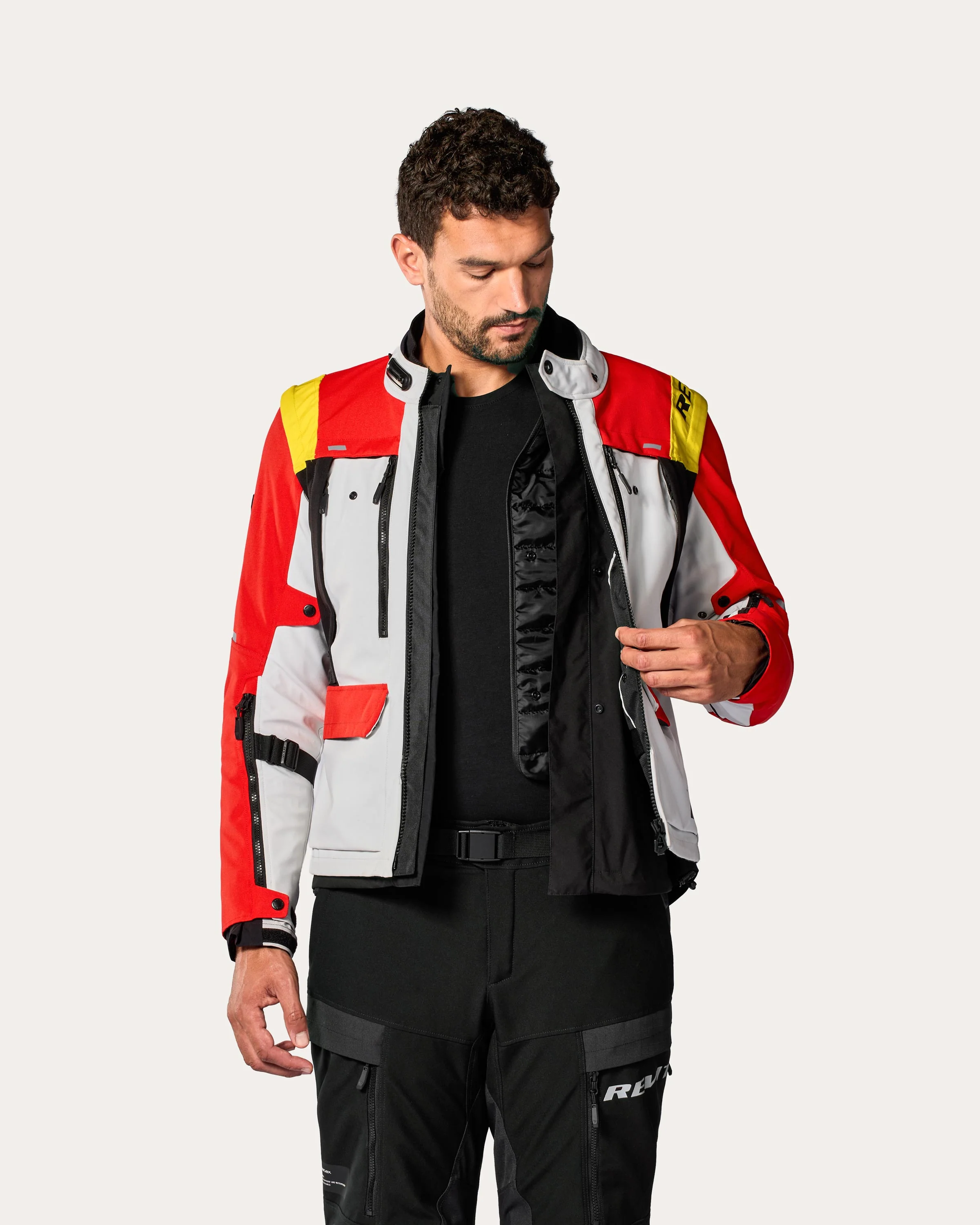 Jacket Offtrack 3 H2O | Red-White - Image 4