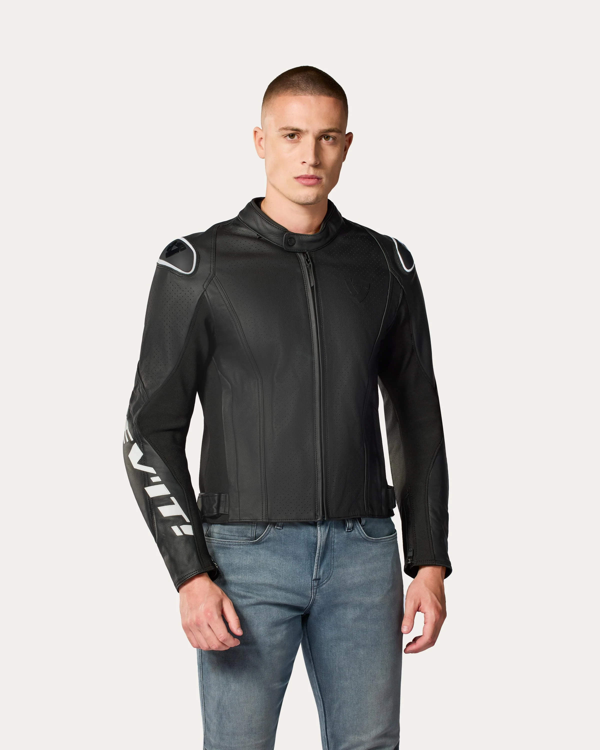 Jacket Quadratic | Black-Neon Red - Image 3