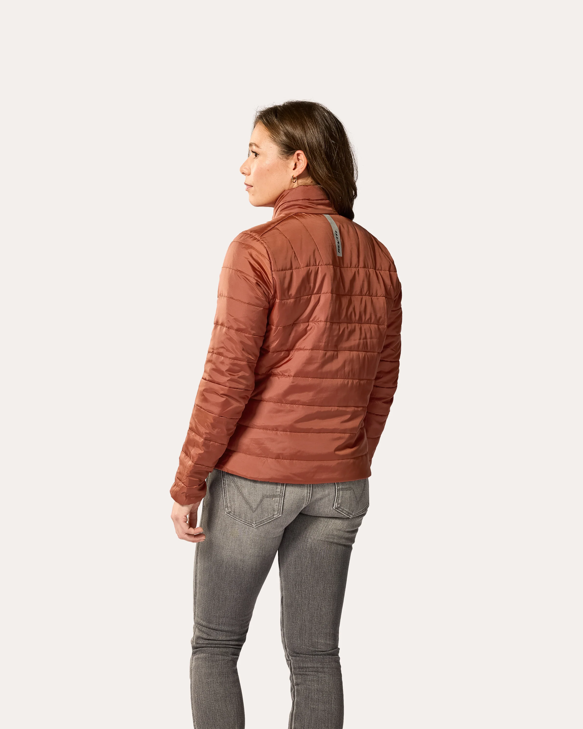 Jacket Solar 3 Ladies | Burgundy Red - Image 4