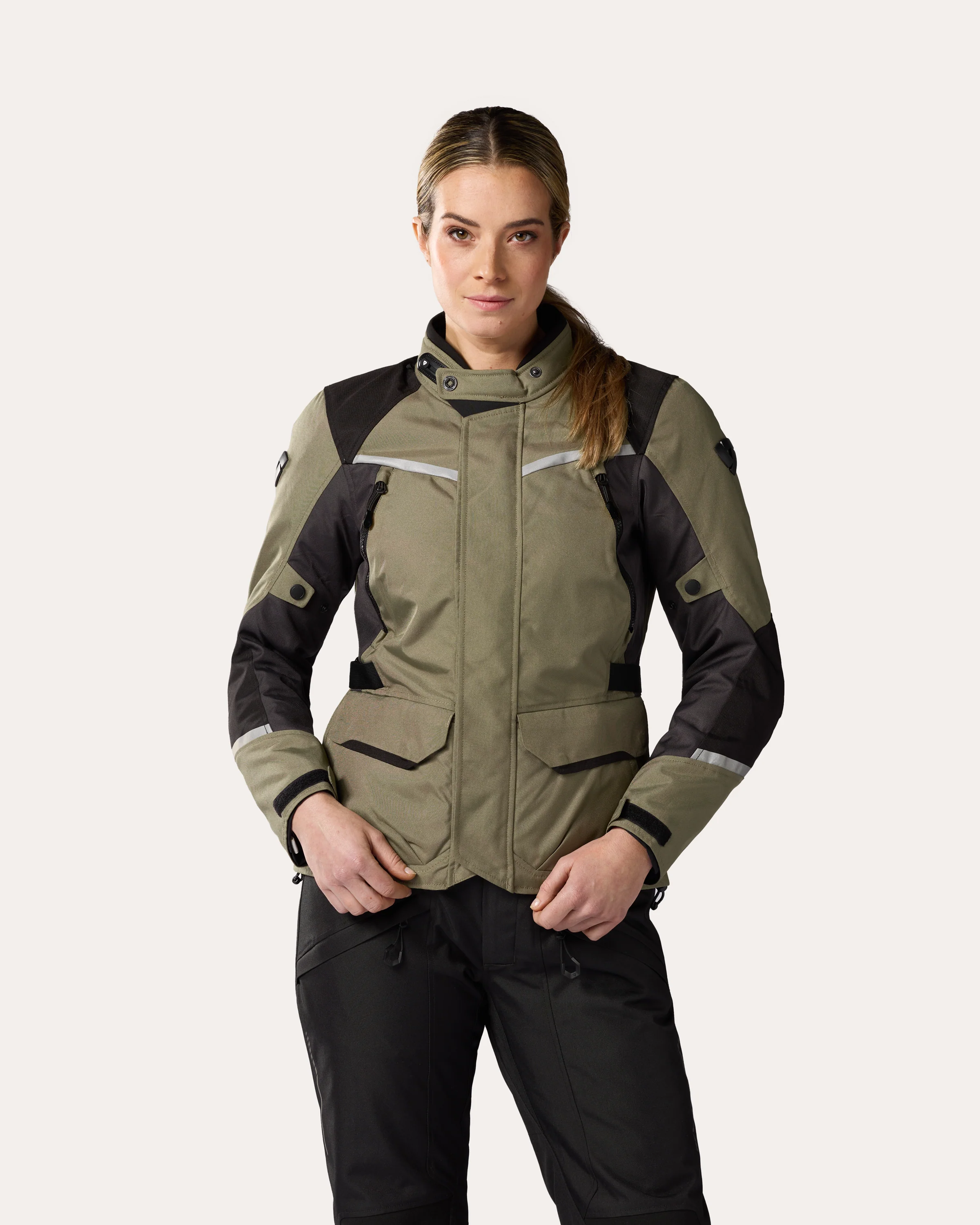 Jacket Voltiac 3 H2O Ladies | Grey-Black - Image 3