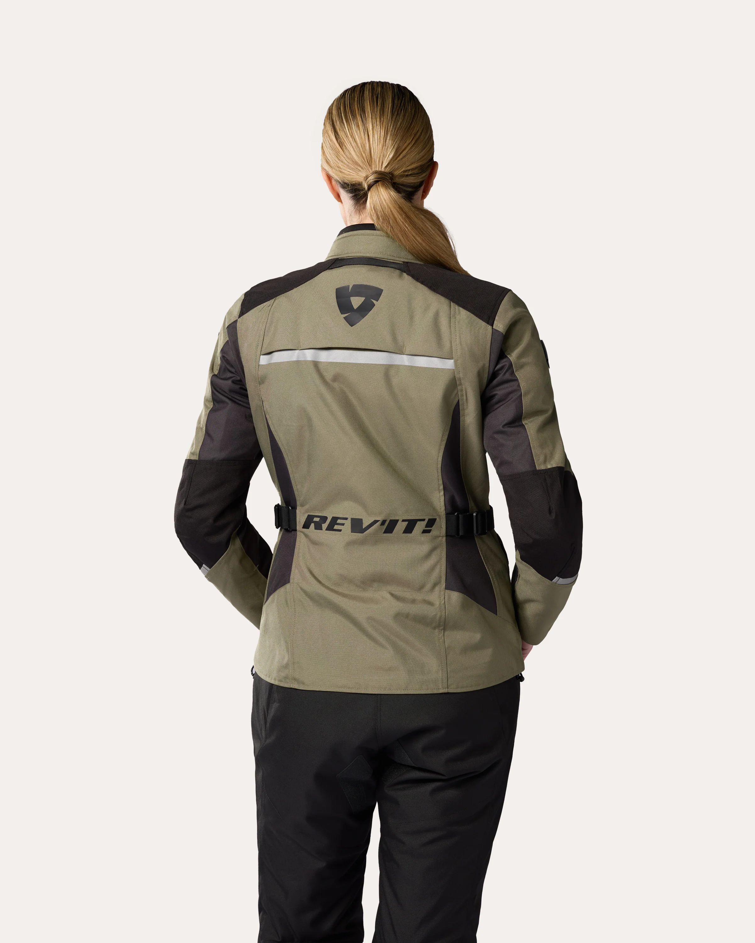 Jacket Voltiac 3 H2O Ladies | Grey-Black - Image 4