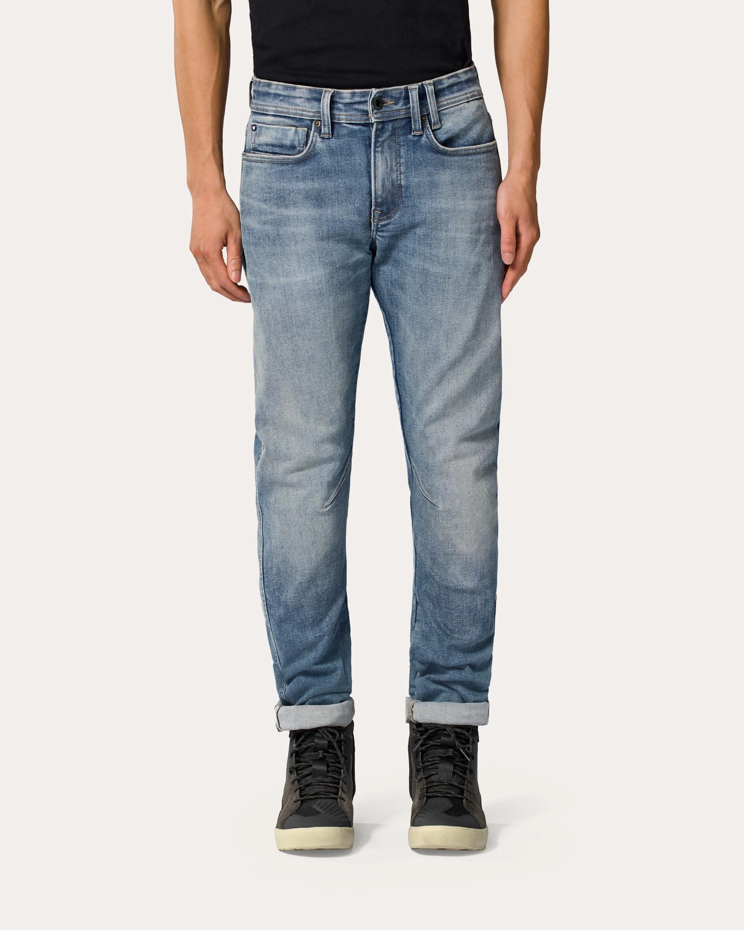 Jeans Detroit 3 Tapered | Dark Blue Used - Image 6
