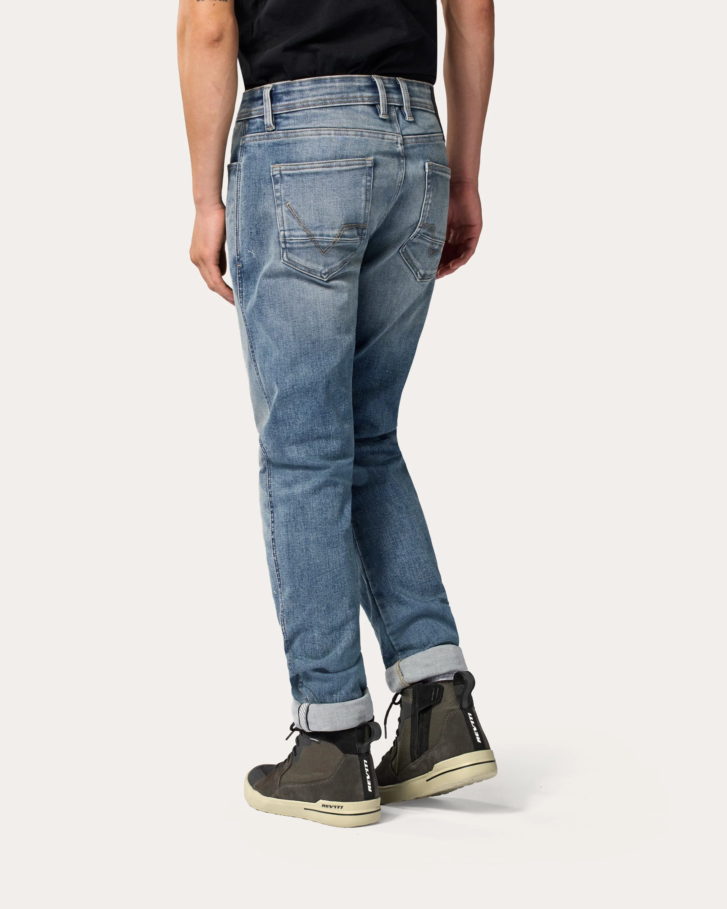 Jeans Detroit 3 Tapered | Dark Blue Used - Image 7