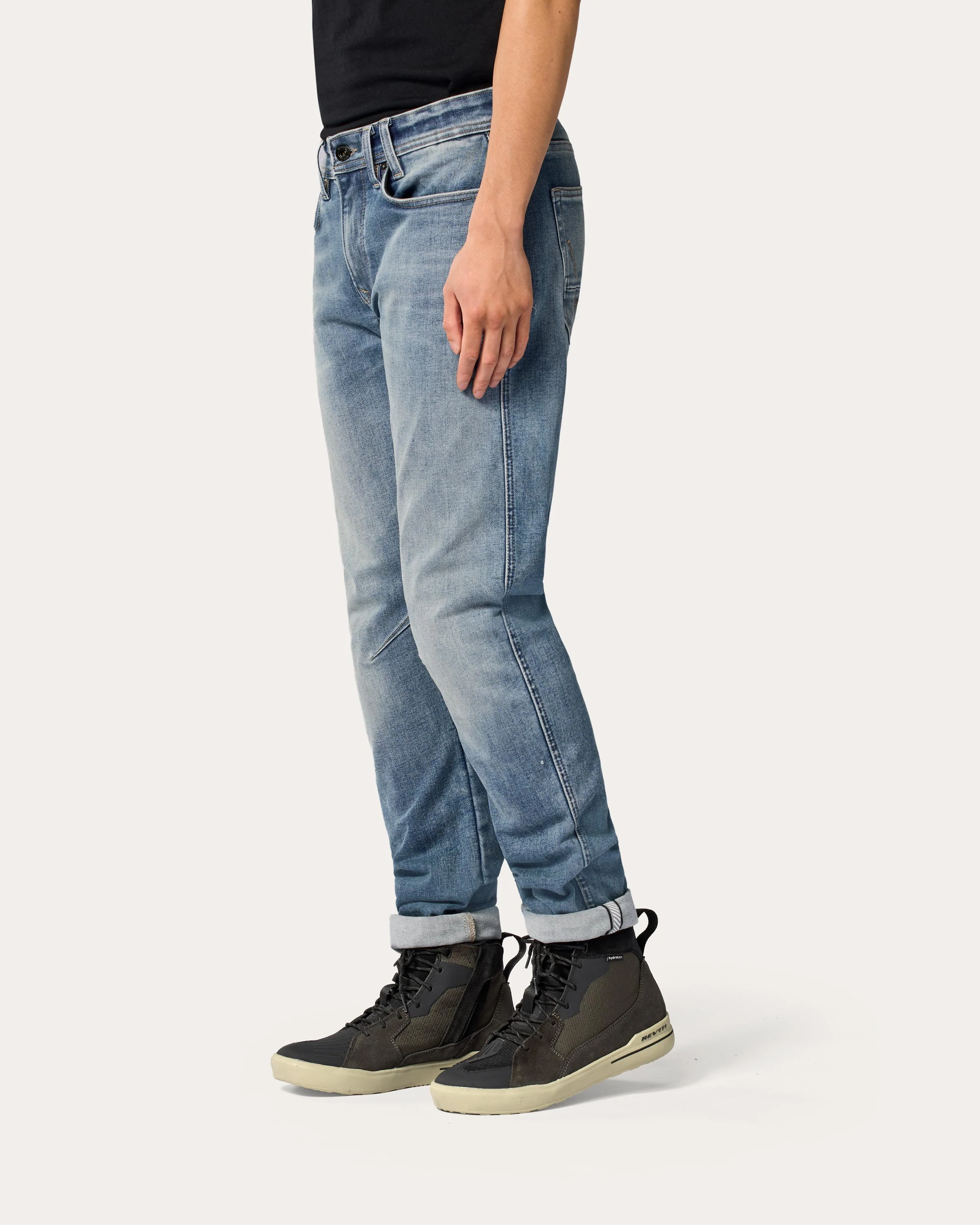 Jeans Detroit 3 Tapered | Dark Blue Used - Image 8