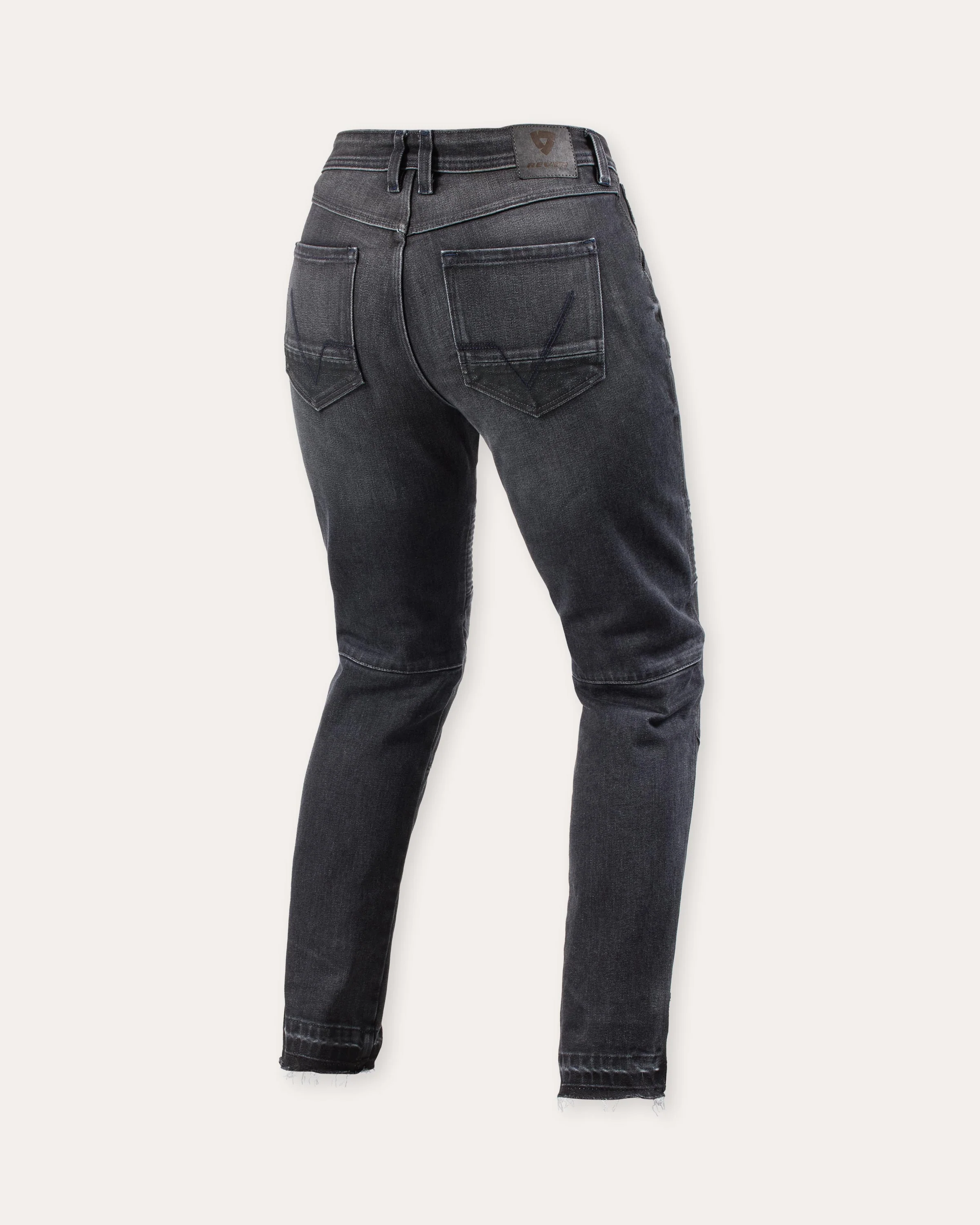 Jeans Moto 2 Slim Ladies | Dark Black Stone - Image 2