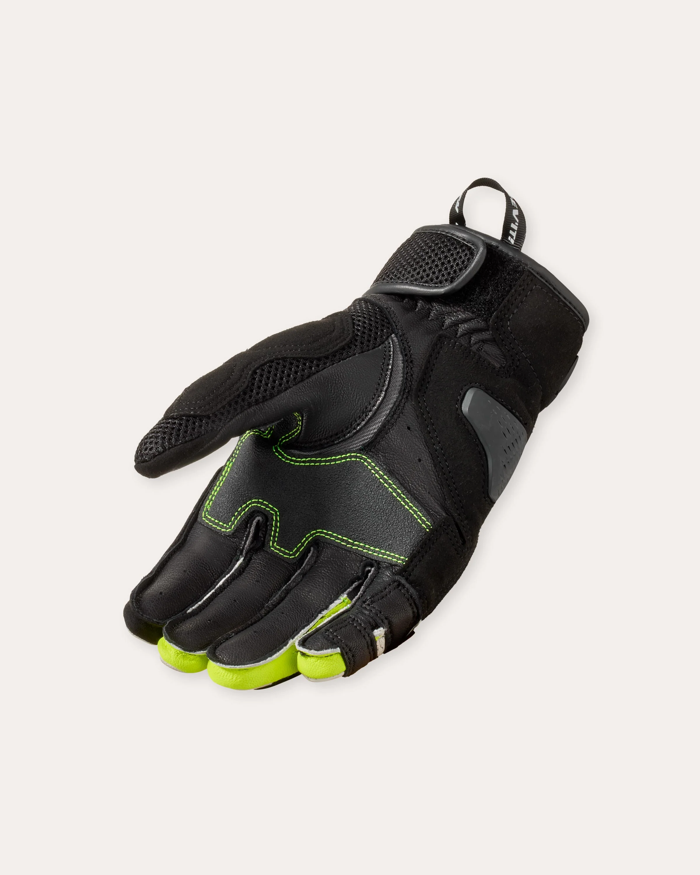 Gloves Blaze | Light Grey-Neon Yellow - Image 2