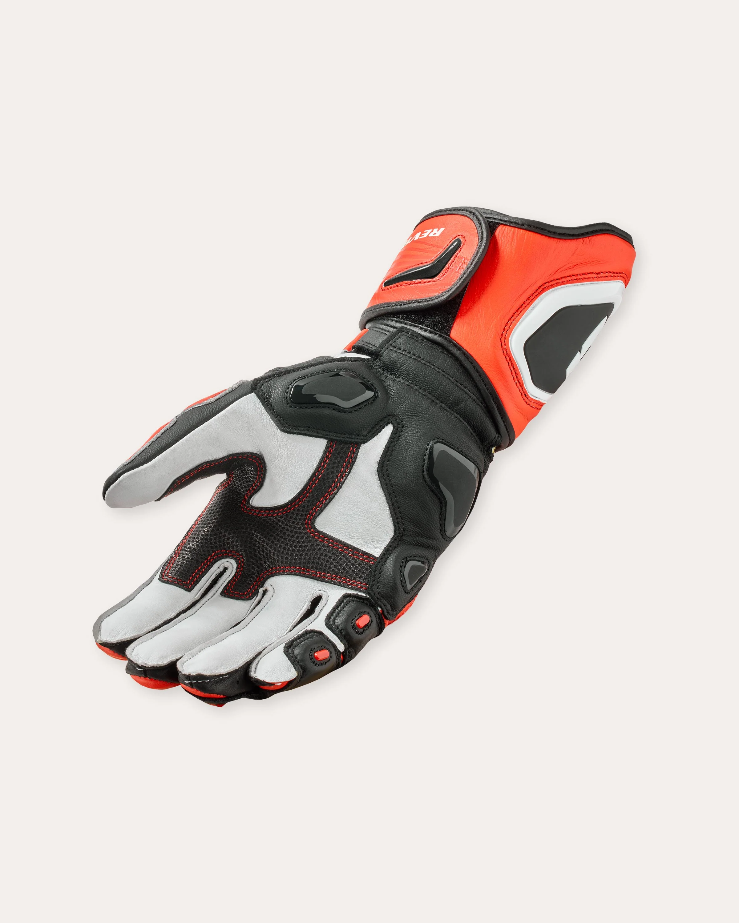 Gloves Jerez 4 | Neon Red-Black - Image 2