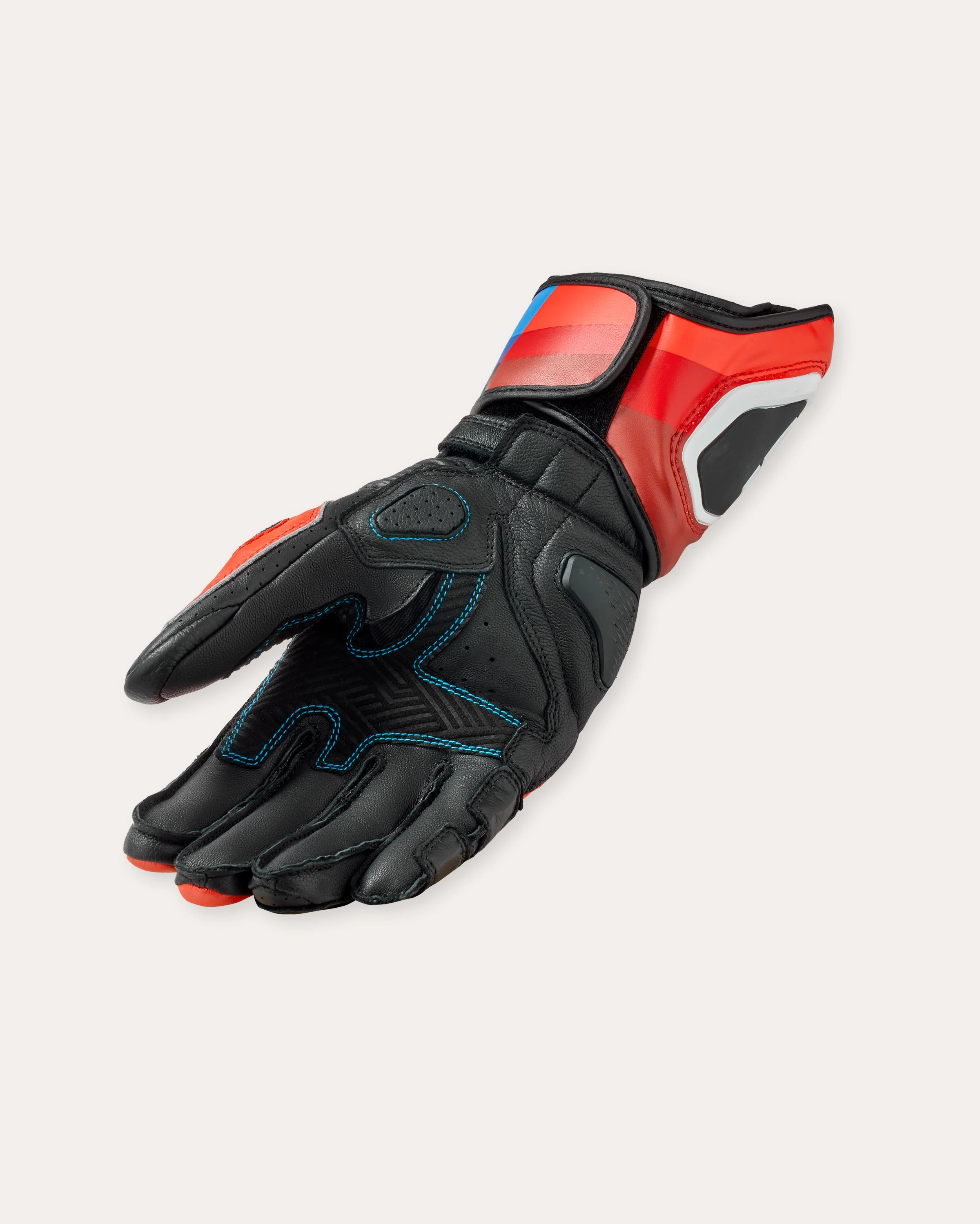 Gloves Quantum 3 | Neon Red-Blue - Image 2