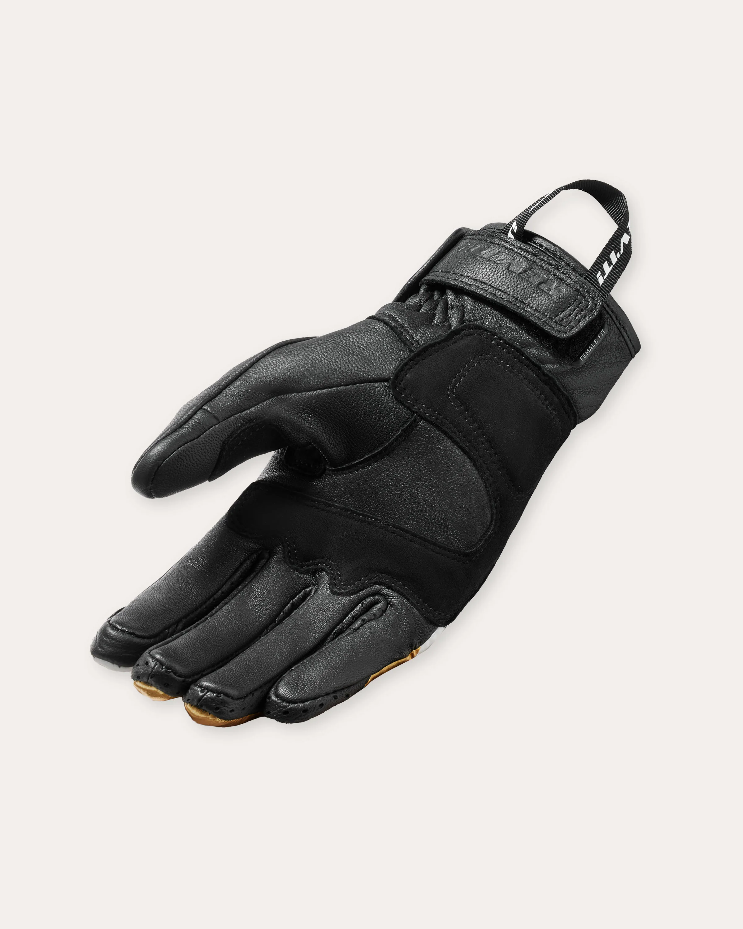 Gloves Redhill Ladies | Black-Ocher Yellow - Image 2