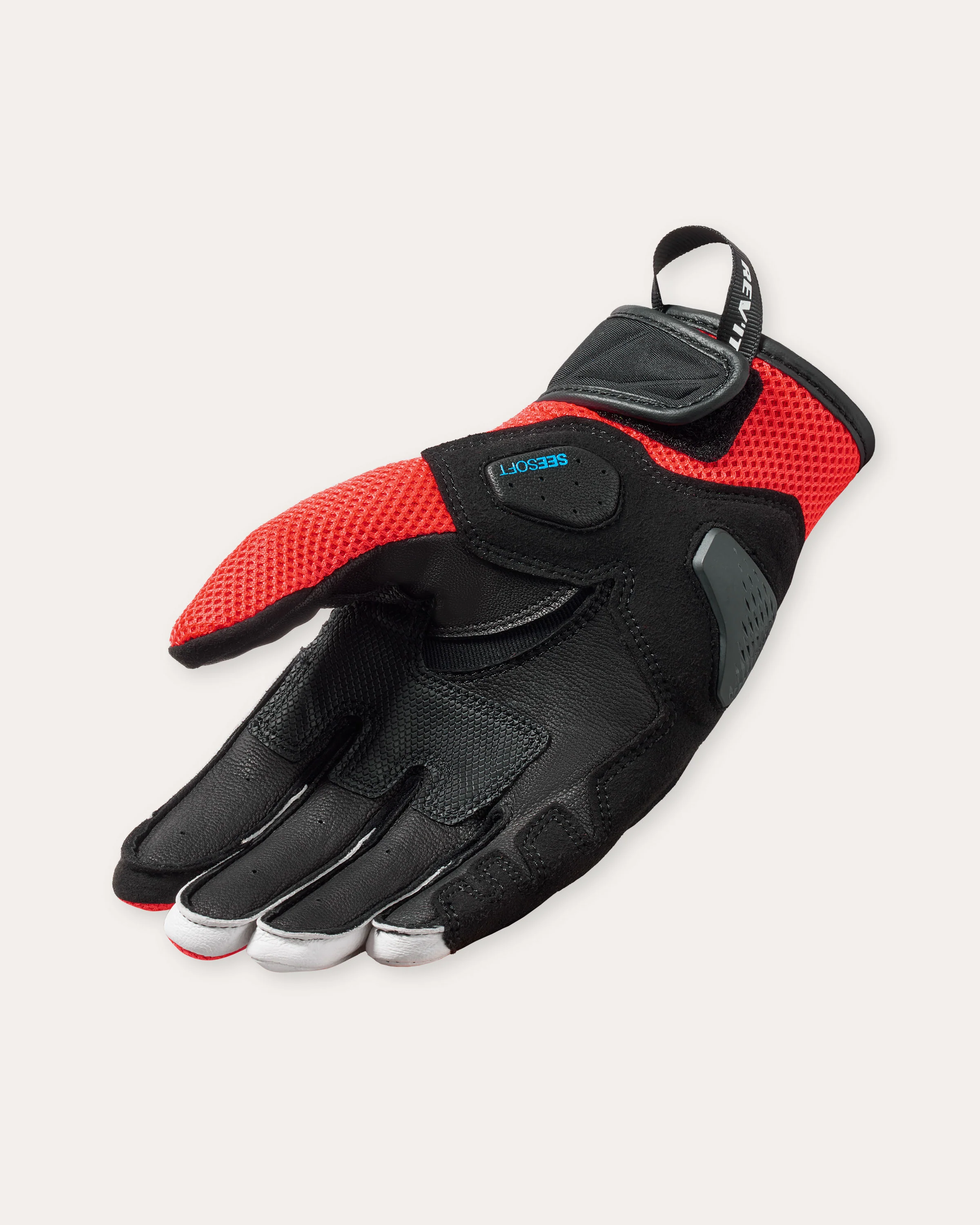 Gloves Ritmo | Black-Neon Red - Image 2